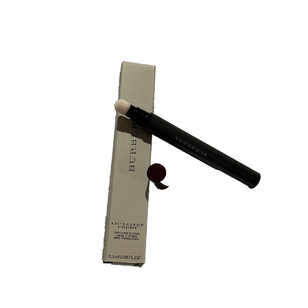 Burberry Lip Velvet Crush Sheer Matte Stain‎ Oxblood No. 94 0.08 oz In Box - Picture 4 of 4